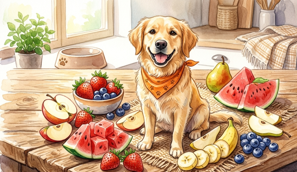 frutas que pueden comer los perros